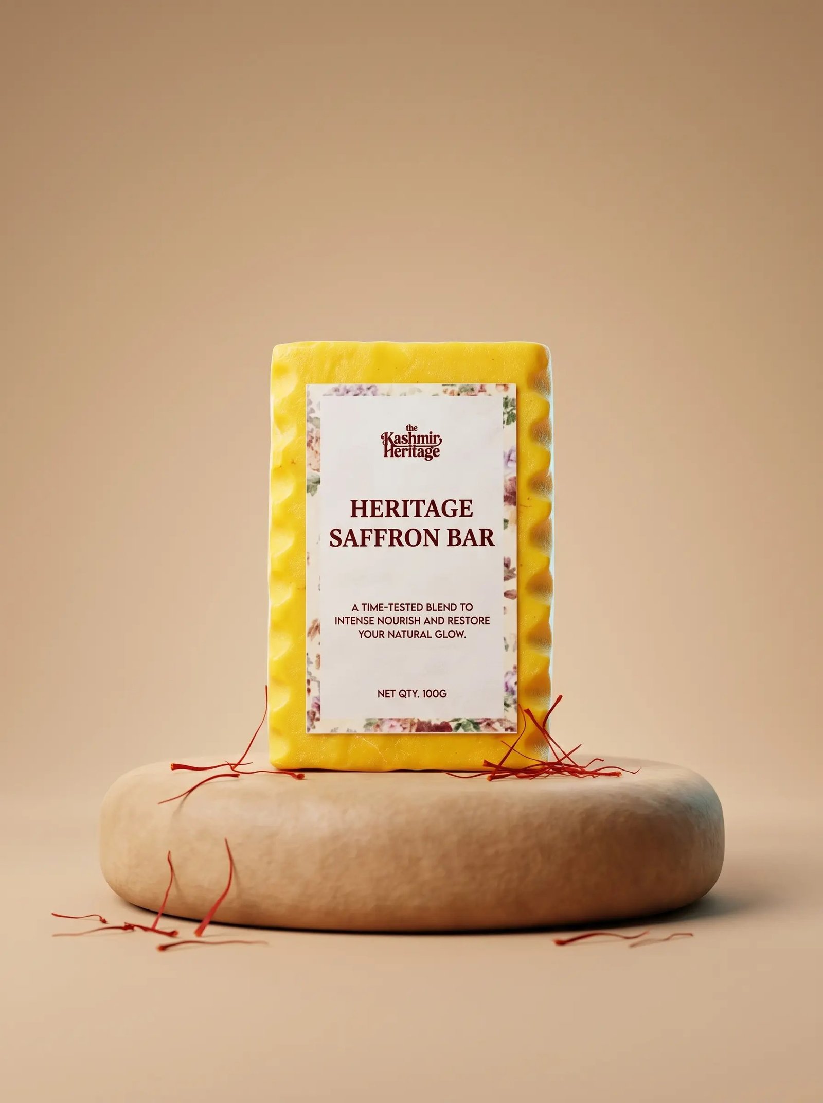 HERITAGE SAFFRON BAR 100G